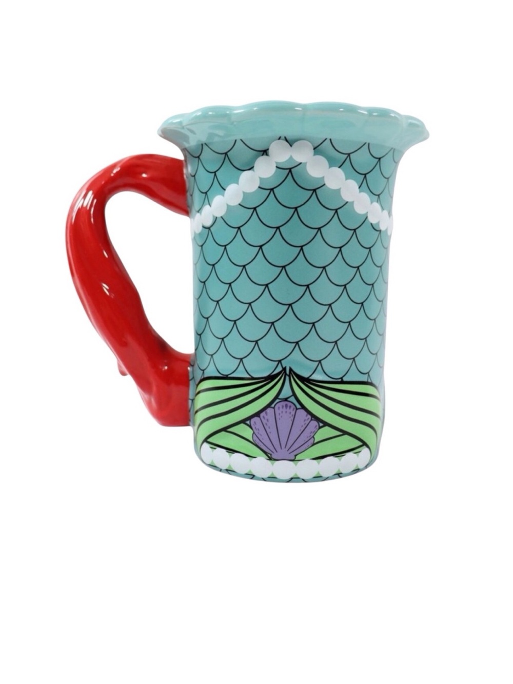 Disney Parks Ariel Little Mermaid Dress Ceramic Mug